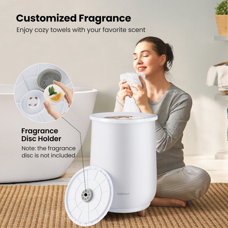 Costway Towel Warmer Bucket Electric Towel Warmer & Reviews Wayfair